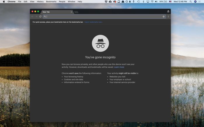 Chrome loophole which enables incognito mode blocking to be fixed