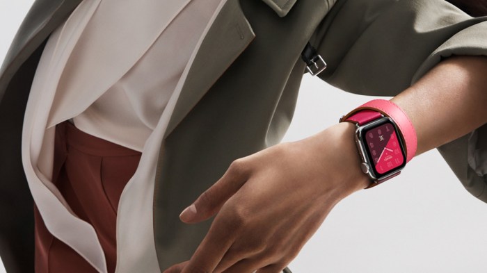 Future apple watch flexible display