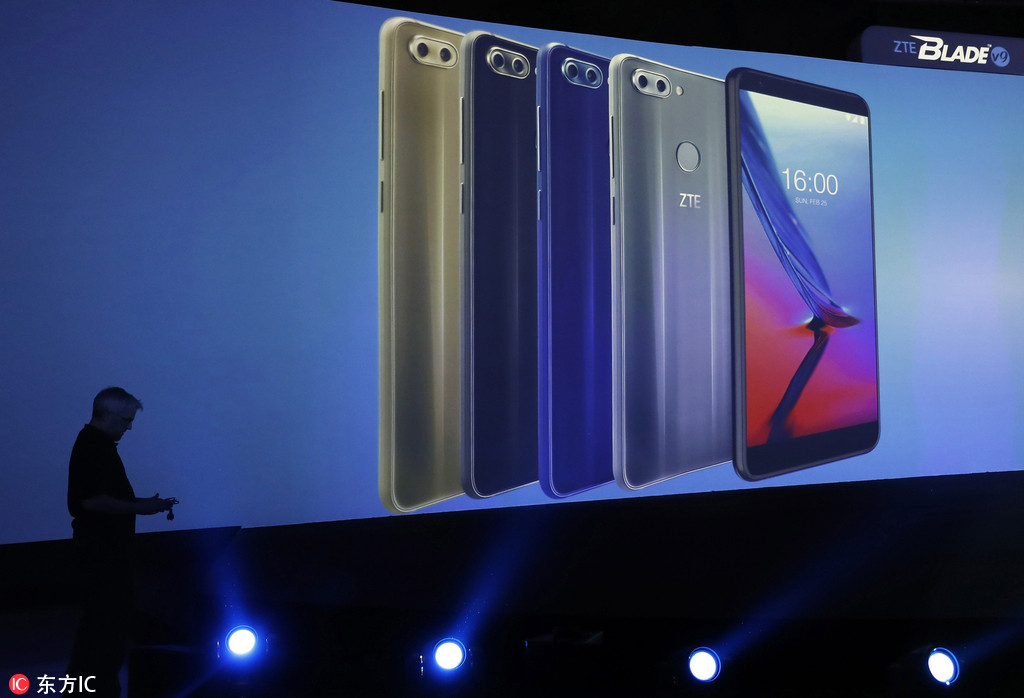 Zte axon 5g smartphone mwc 2019