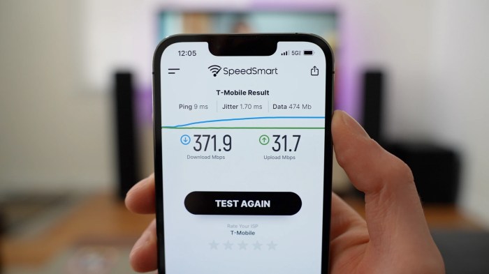 Test compares cellular speeds iphones