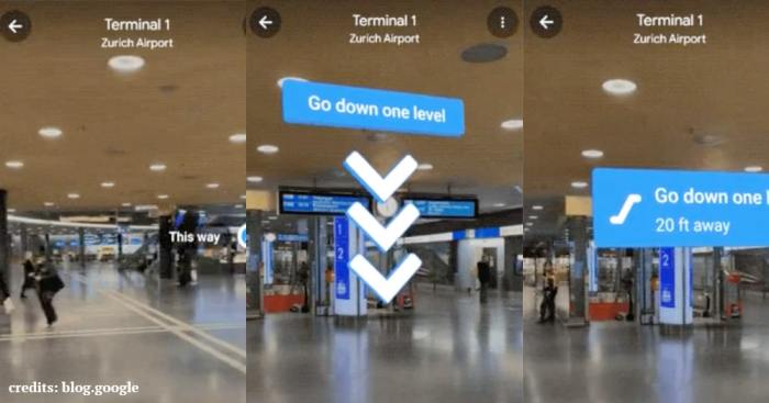 Google maps ar navigation being tested with local guides