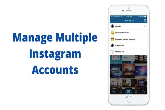 Instagram testing easier way handle multiple accounts