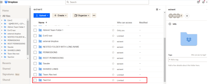 Dropbox multi team admin feature