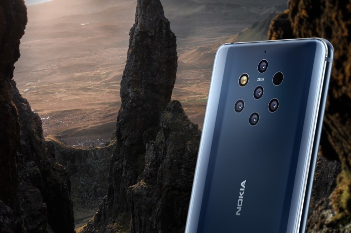 Nokia 9 pureview official five rear cameras
