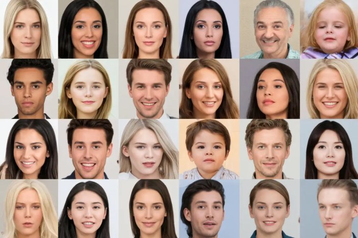 Website uses ai to continuously generate fake faces