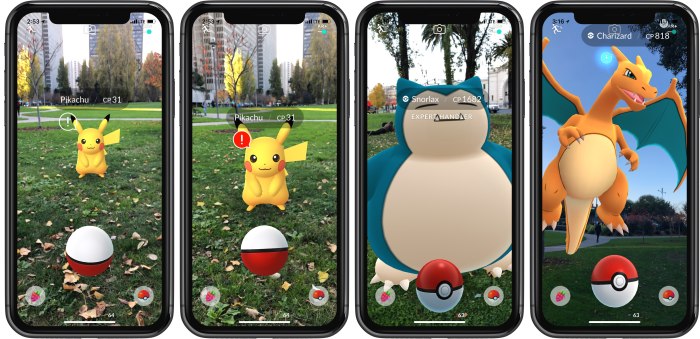 Pokemon go gets ar portrait mode on android