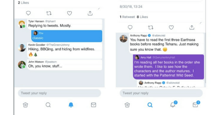 Twitter threaded replies public beta