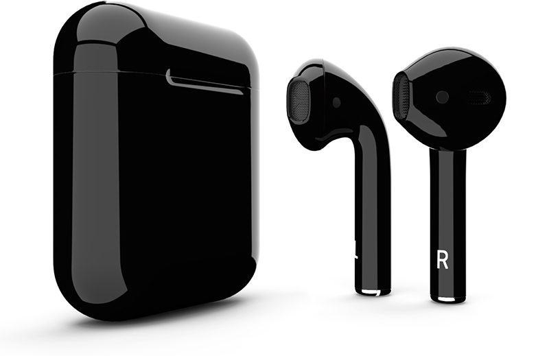 Airpods 2 launch spring in black