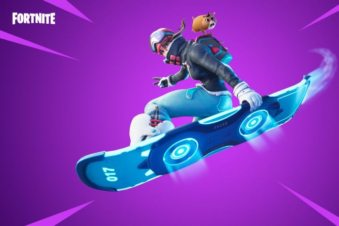Latest fortnite patch adds a hoverboard