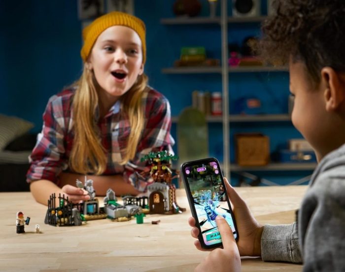 Lego playsets hi tech augmented reality
