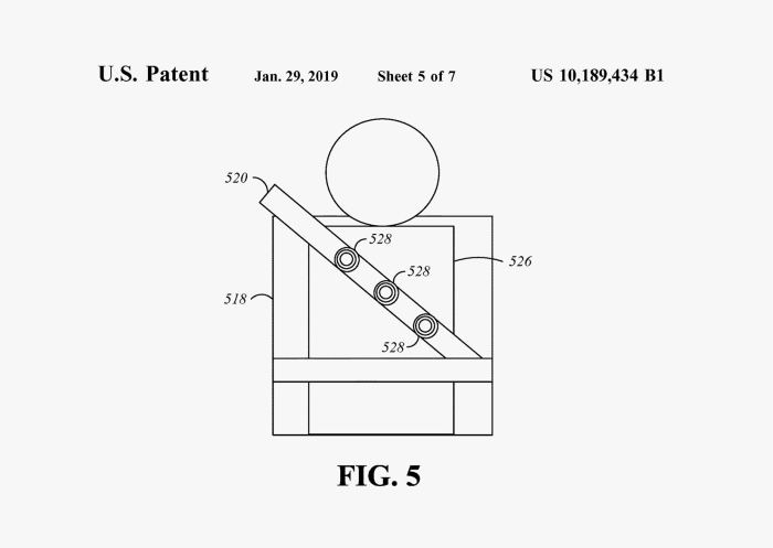 Apple project titan smart seatbelt patent