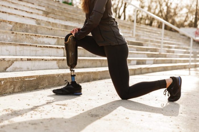 Prosthetic legs tuned using ai help walk faster