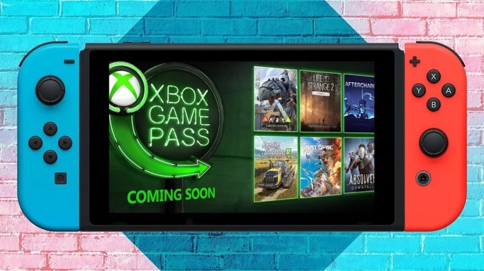 Xbox game pass coming nintendo switch rumor