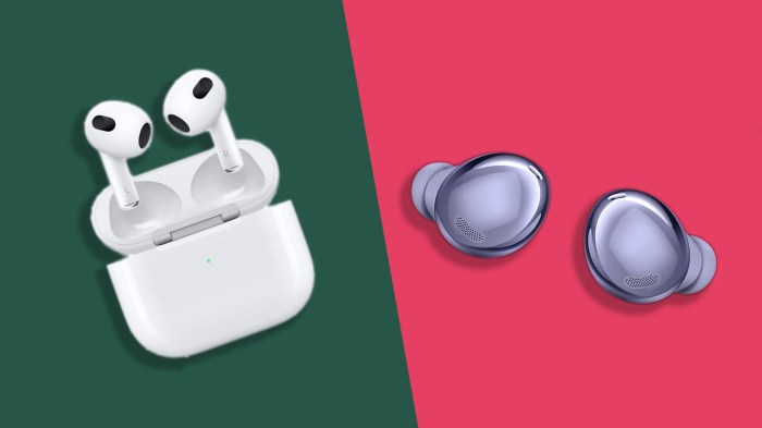 Samsung galaxy buds wants to take the airpods on